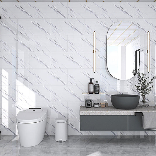 Skorter | Bathroom Peel and Stick Wall Tile Modern Peel and Stick Wall Tile with Rectangular Shape
