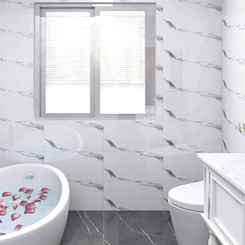Skorter | Bathroom Peel and Stick Wall Tile Modern Peel and Stick Wall Tile with Rectangular Shape