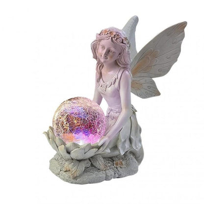 Skorter | Home garden solar energy decoration Fairy Statue