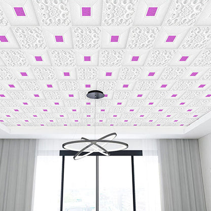 Skorter | Modern Tin Wall Panel Smooth Wall Ceiling XPE Cotton Set of 1