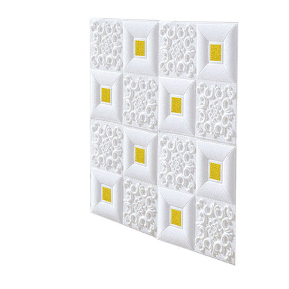 Skorter | Modern Tin Wall Panel Smooth Wall Ceiling XPE Cotton Set of 1