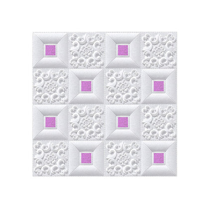Skorter | Modern Tin Wall Panel Smooth Wall Ceiling XPE Cotton Set of 1