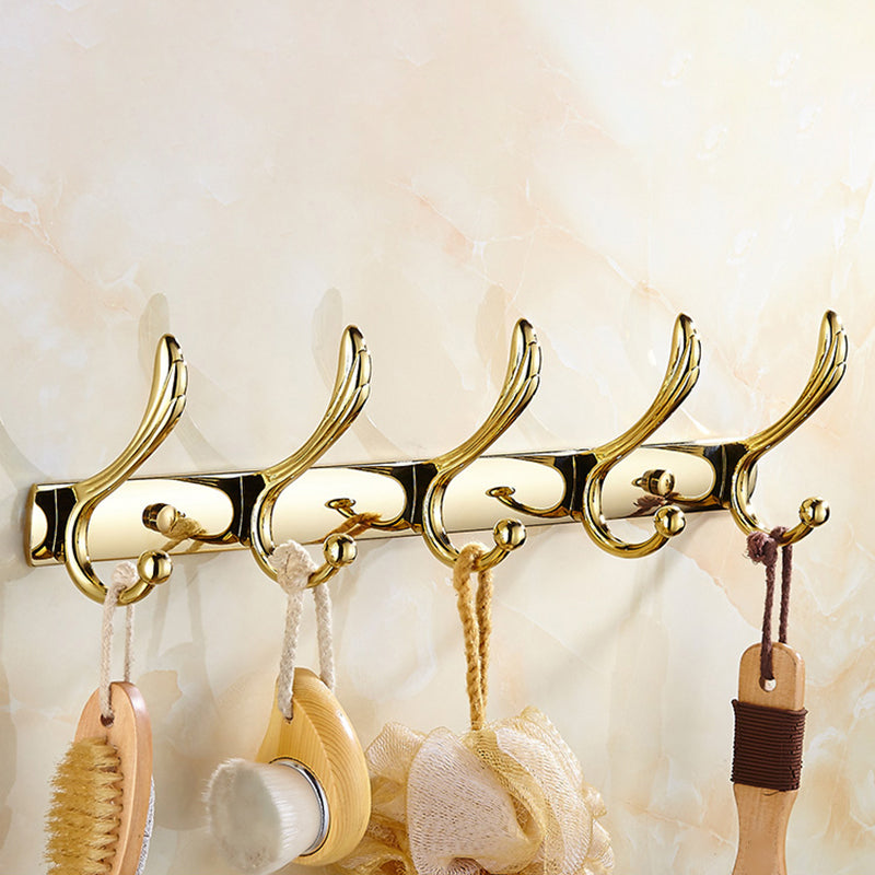 Skorter | Contemporary brushed brass bathroom accessories as a single piece or as a set