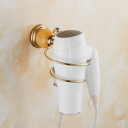 Skorter | Contemporary brushed brass bathroom accessories as a single piece or as a set