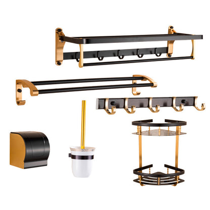 Skorter | Contemporary black bathroom accessories as a single item or in a set