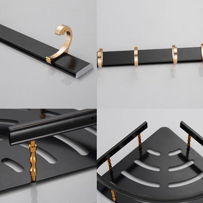 Skorter | Contemporary black bathroom accessories as a single item or in a set