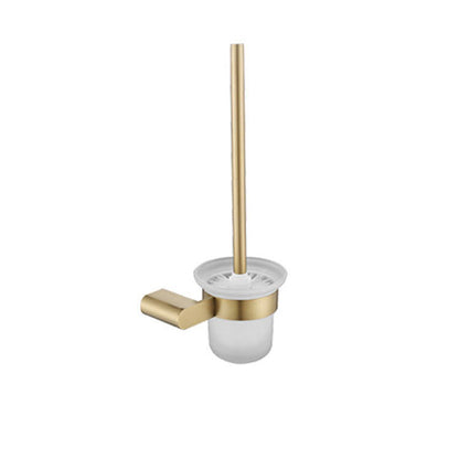 Skorter | 5-piece modern bathroom accessory set made of stainless steel with towel bar/robe hooks/paper holder