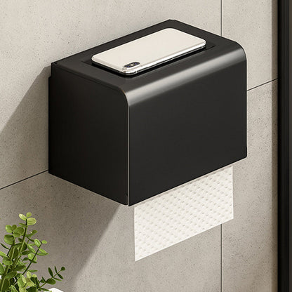 Skorter | Contemporary Bathroom Accessory Set Matte Black Bathroom Set with Bathrobe Hooks/Towel Bar