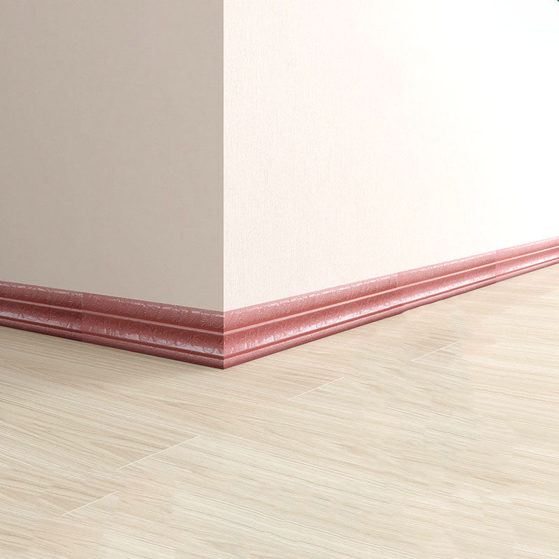 Skorter | Modern Baseboards 3D Embossing Baseboard PVC Stereo Base Set of 1
