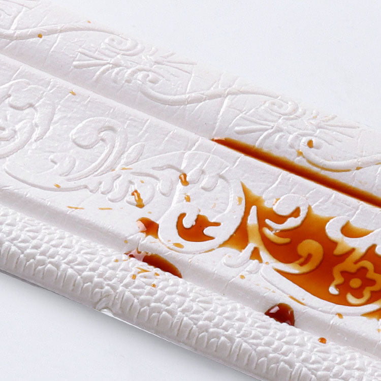 Skorter | Modern Baseboards 3D Embossing Baseboard PVC Stereo Base Set of 1