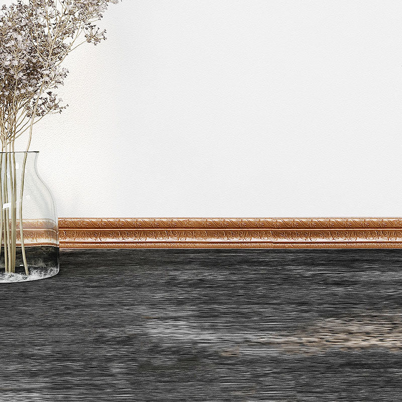 Skorter | Modern Baseboards 3D Embossing Baseboard PVC Stereo Base Set of 1