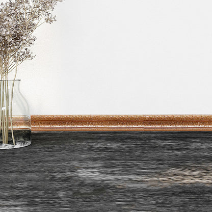 Skorter | Modern Baseboards 3D Embossing Baseboard PVC Stereo Base Set of 1