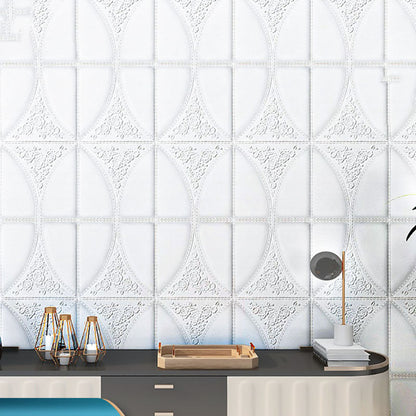 Skorter | Contemporary Wall Plank 3D Brick Wall Panels Waterproof Set of 10