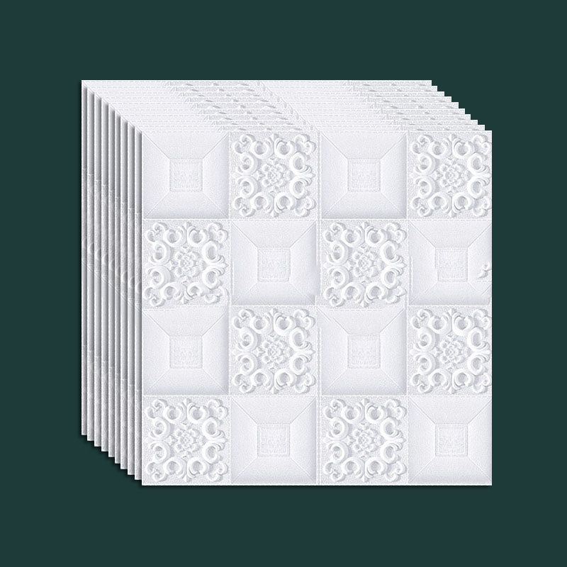 Skorter | Contemporary Wall Plank 3D Brick Wall Panels Waterproof Set of 10