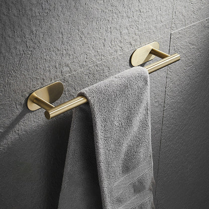 Skorter | 4-piece traditional bathroom hardware set with towel ring/paper holder & bath towel hook