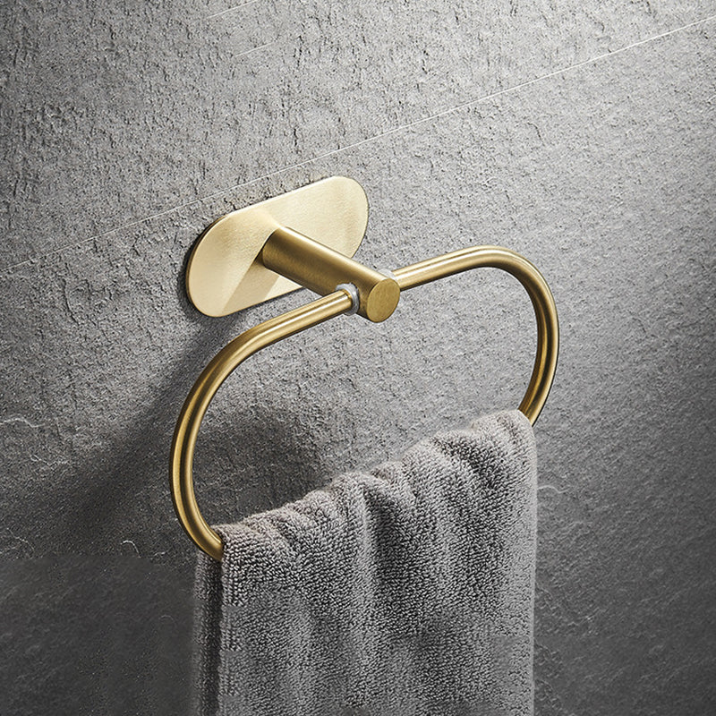 Skorter | 4-piece traditional bathroom hardware set with towel ring/paper holder & bath towel hook