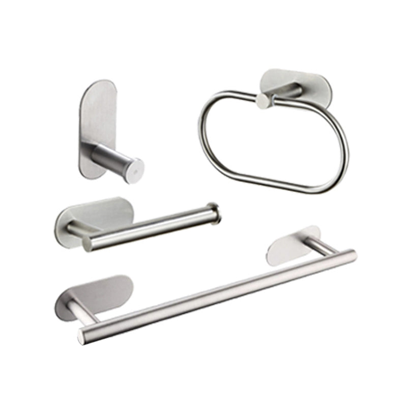 Skorter | 4-piece traditional bathroom hardware set with towel ring/paper holder & bath towel hook