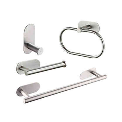 Skorter | 4-piece traditional bathroom hardware set with towel ring/paper holder & bath towel hook