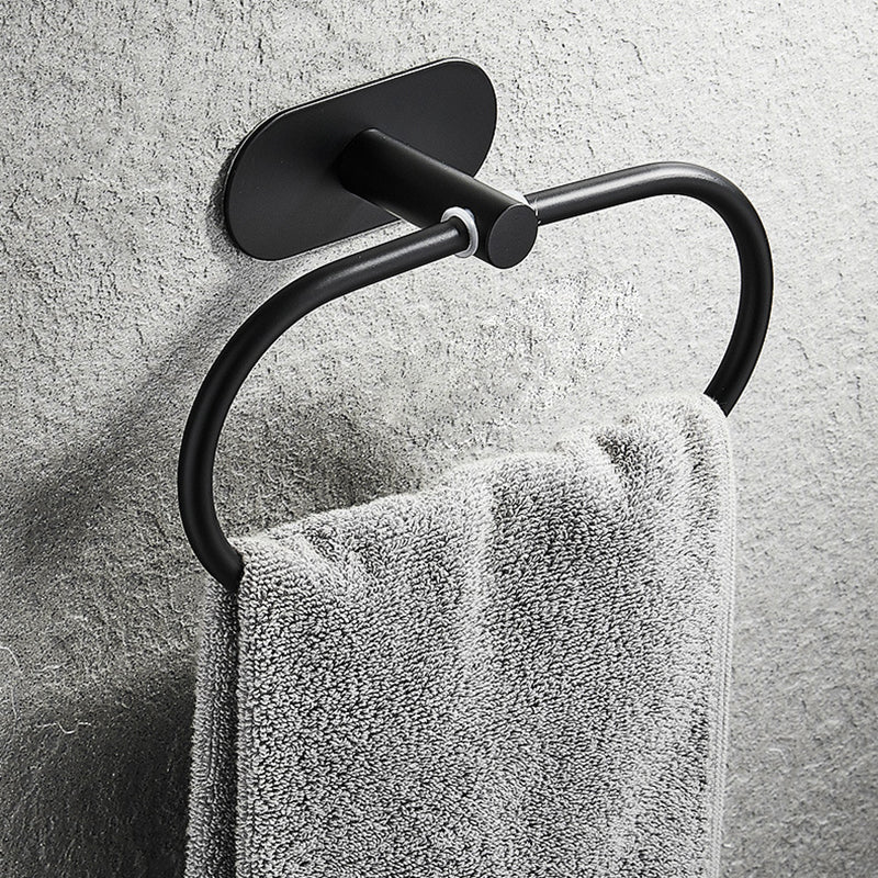 Skorter | 4-piece traditional bathroom hardware set with towel ring/paper holder & bath towel hook