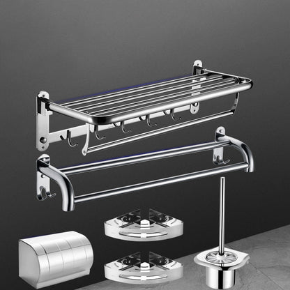 Skorter | 6-piece stainless steel modern bathroom accessories as a single item or as a set