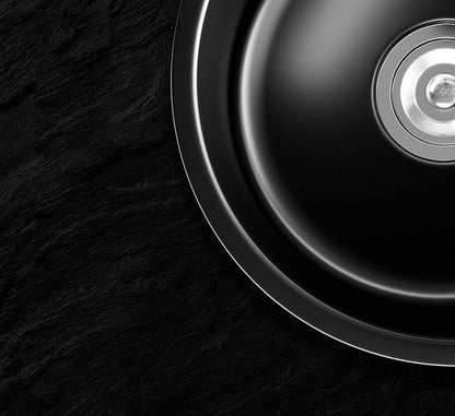 Skorter | Contemporary Style Round Kitchen Sink Stainless Steel Kitchen Sink