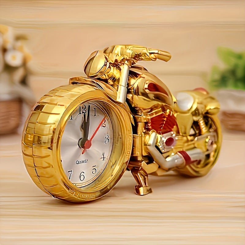 Skorter | MotoClock - Cartoon Motorcycle Alarm Clock with Swiss Quartz Movement