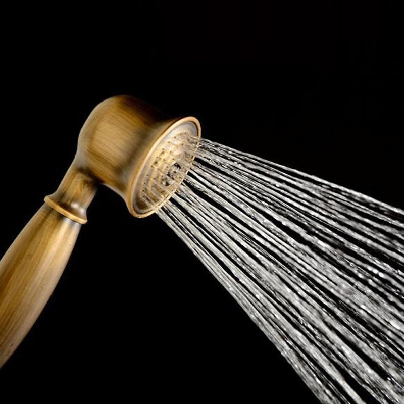 Skorter | All-Copper Single-Function Handheld Showerhead European Style Antique Rain Showerhead