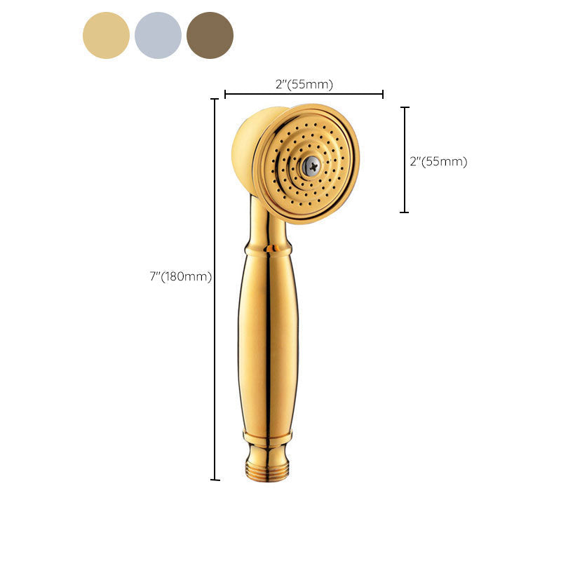Skorter | All-Copper Single-Function Handheld Showerhead European Style Antique Rain Showerhead