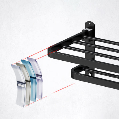 Skorter | Black modern bathroom accessory set stainless steel bathroom fittings