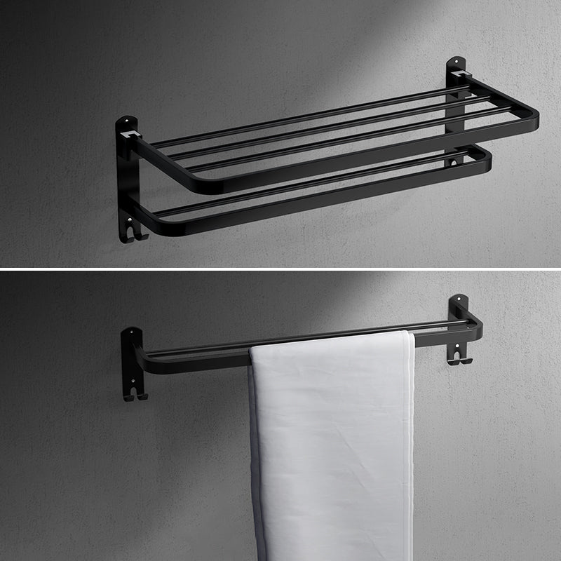 Skorter | Black modern bathroom accessory set stainless steel bathroom fittings
