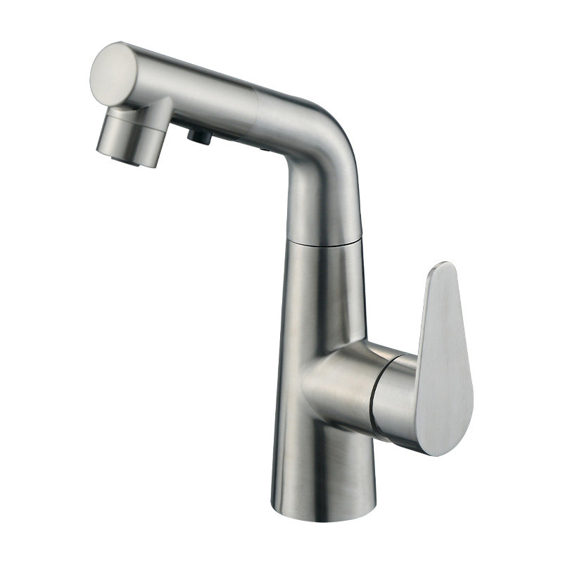 Skorter | Contemporary Vessel Faucet Pull-Out Faucet with Single Lever Handle