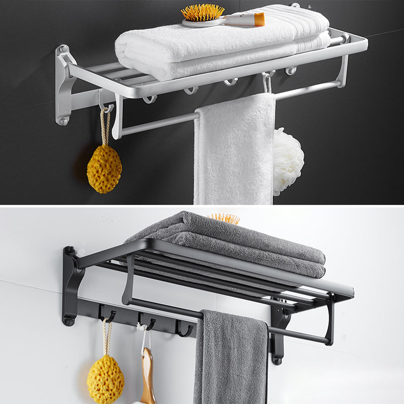 Skorter | 6-piece contemporary bathroom accessory set bathroom shelf/towel bar paper holder included