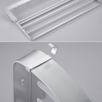 Skorter | 6-piece contemporary bathroom accessory set bathroom shelf/towel bar paper holder included