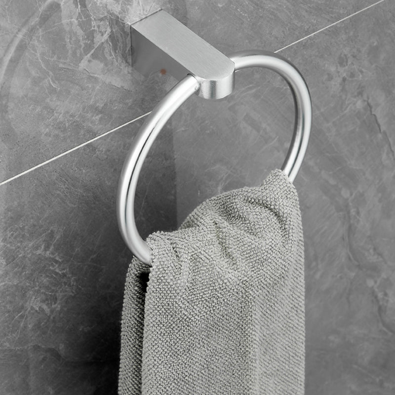 Skorter | 6-piece chrome bathroom accessory as a single item or as a set with towel ring bar