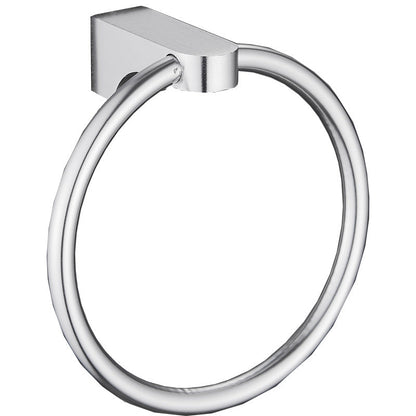 Skorter | 6-piece chrome bathroom accessory as a single item or as a set with towel ring bar