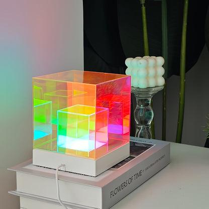 Skorter | LumiLuxe - Traditional LED Table Lamp, 3-Color Adjustable, USB-Powered