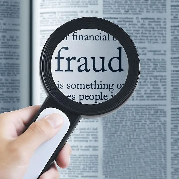 Skorter | 30X Handheld Optical Magnifier – Clear, Easy Reading for Seniors