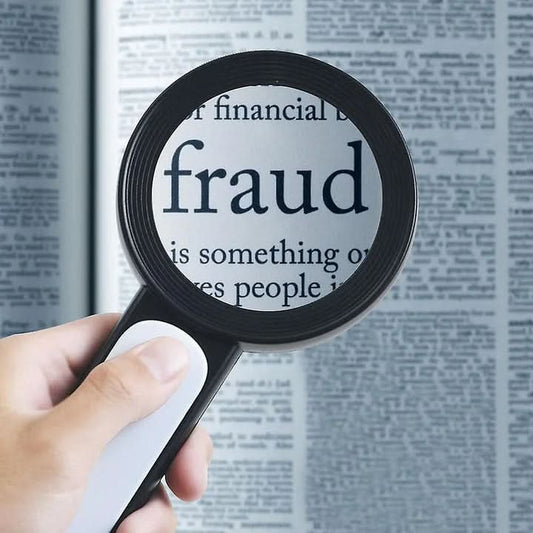 Skorter | 30X Handheld Optical Magnifier – Clear, Easy Reading for Seniors