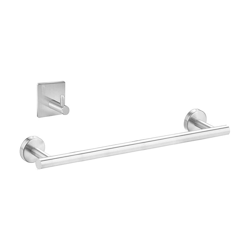 Skorter | 7-piece bathroom accessory set made of stainless steel with paper holder/robe hook/towel ring bar