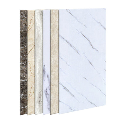 Skorter | 20 Pack PVC Rectangular Peel & Stick Subway Tiles Kitchen and Bathroom Splashback