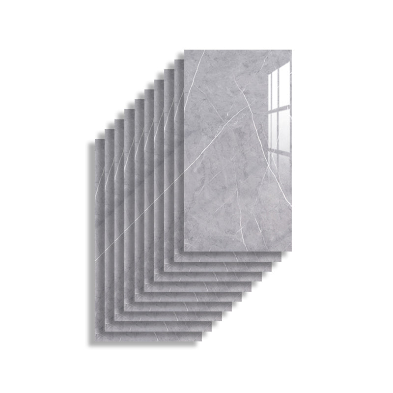 Skorter | 10 Pack PVC Rectangular Peel & Stick Subway Tile Kitchen and Bathroom