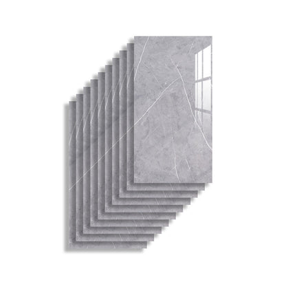 Skorter | 10 Pack PVC Rectangular Peel & Stick Subway Tile Kitchen and Bathroom