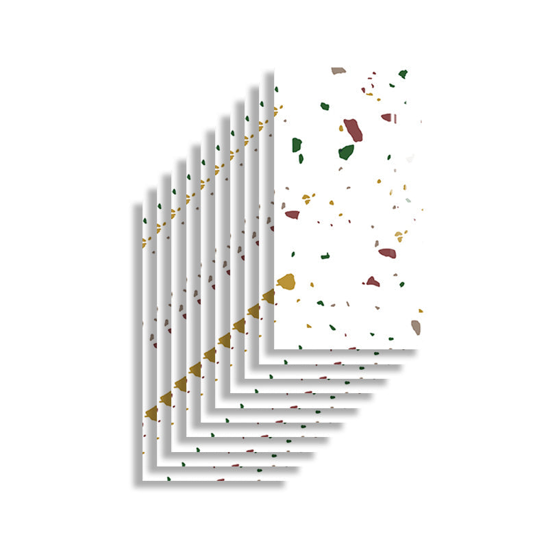 Skorter | 10 Pack PVC Rectangular Peel & Stick Subway Tile Kitchen and Bathroom