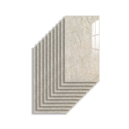 Skorter | 10 Pack PVC Rectangular Peel & Stick Subway Tile Kitchen and Bathroom