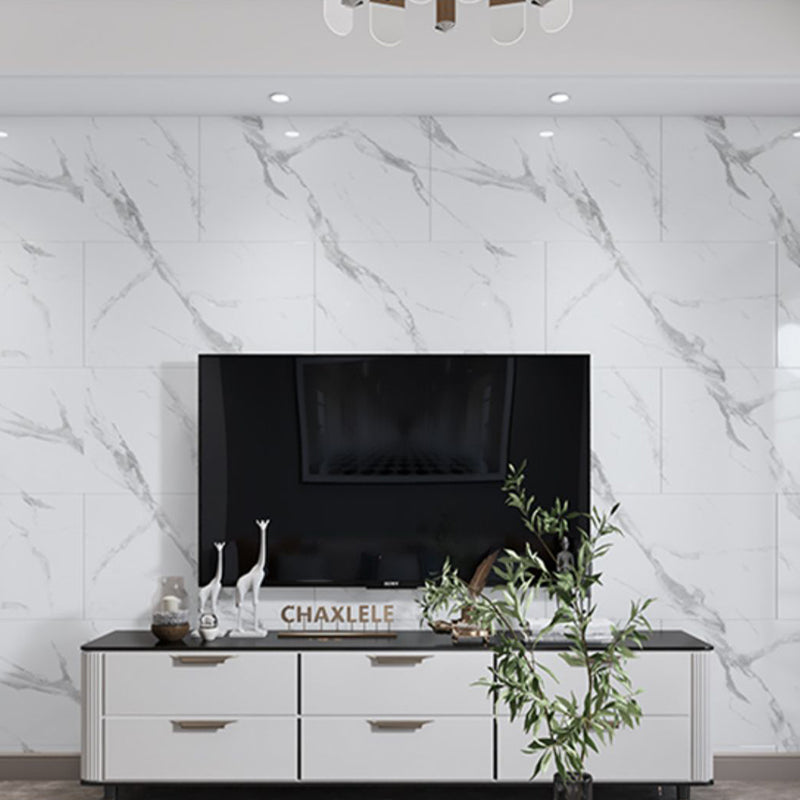 Skorter | 10 Pack PVC Rectangular Peel & Stick Subway Tile Kitchen and Bathroom