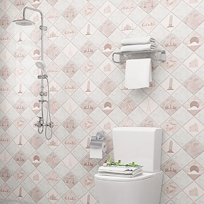 Skorter | 23" X 196" PVC Peel and Stick Wallpaper Kitchen and Bathroom Waterproof Wallpaper