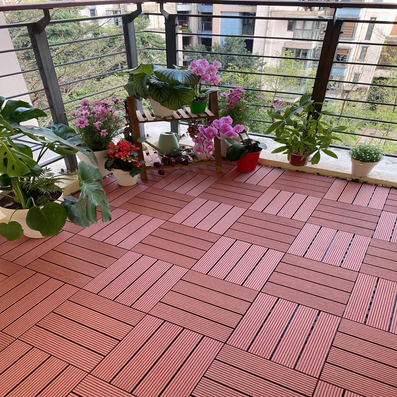 Skorter | Composite deck tile Solid Color Waterproof Patio Floor Tile