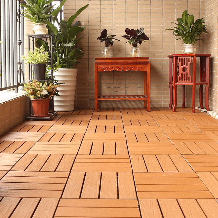 Skorter | Composite deck tile Solid Color Waterproof Patio Floor Tile