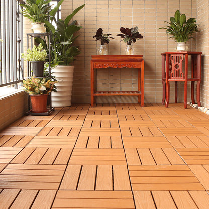 Skorter | Composite deck tile Solid Color Waterproof Patio Floor Tile