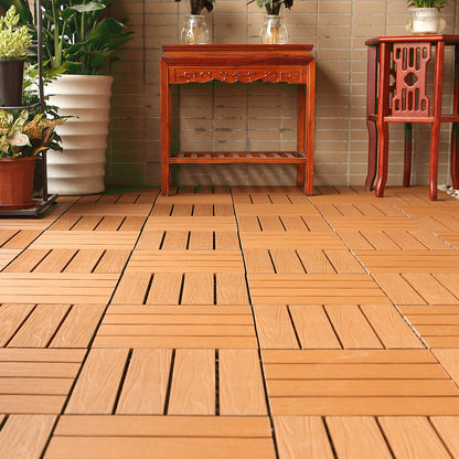 Skorter | Composite deck tile Solid Color Waterproof Patio Floor Tile